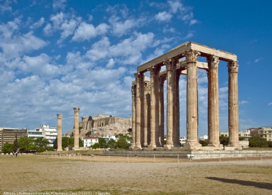 Athens Olympeion Temple of Olympian Zeus